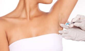 Botox: odstránenie potenia